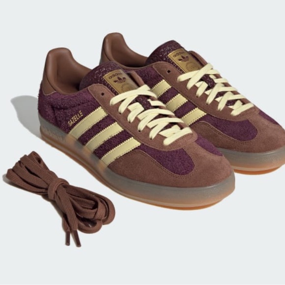 adidas Shoes - Adidas Gazelle Indoor Shoe in Burgundy size - 8 and 7.5